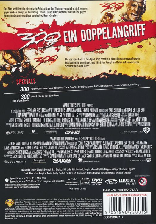 Produktbild: 300 & 300 - Rise of an Empire