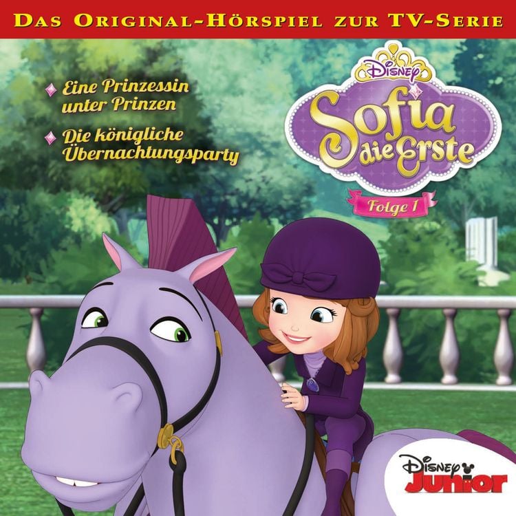 Produktbild: 01: Eine Prinzessin unter Prinzen / Die k&ouml;nigliche &Uuml;bernachtungsparty (H&ouml;rspiel zur Disney TV-Serie)