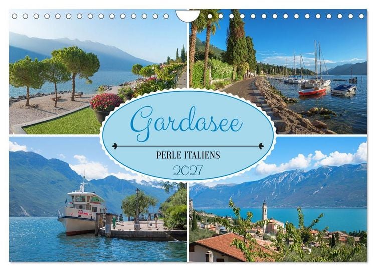 Produktbild: Gardasee - Perle Italiens (Wandkalender 2027 DIN A4 quer), CALVENDO Monatskalender