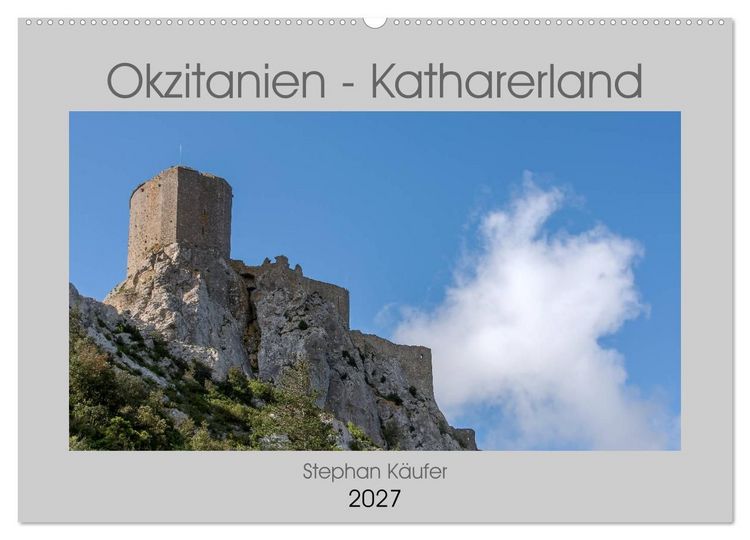 Produktbild: Okzitanien - Katharerland (Wandkalender 2027 DIN A2 quer), CALVENDO Monatskalender