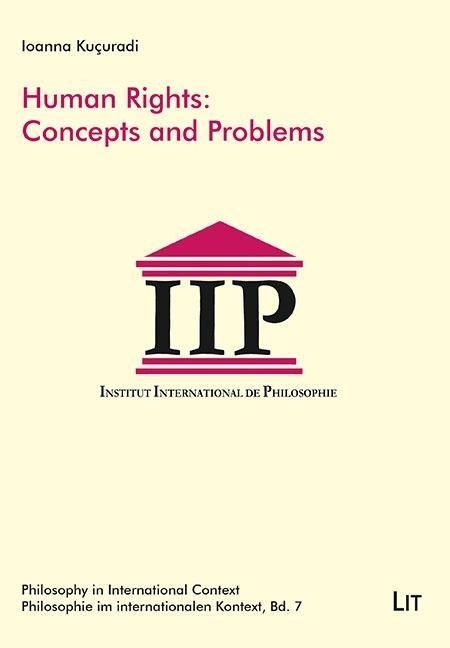 Produktbild: Kucuradi, I: Human Rights: Concepts and Problems