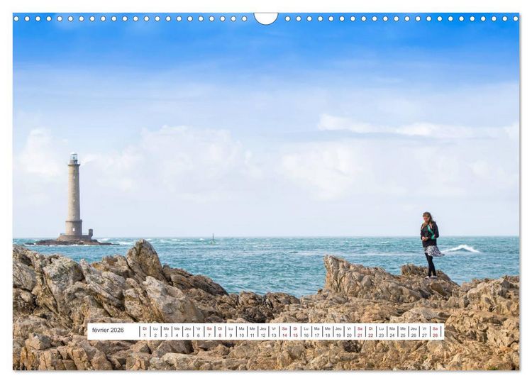 Produktbild: J'adore Le Cotentin (Calendrier mural 2026 DIN A3 vertical), CALVENDO calendrier mensuel