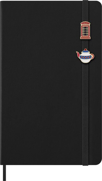 Produktbild: Moleskine Country Pins England (2er-Set), Teekanne + Telefonzelle
