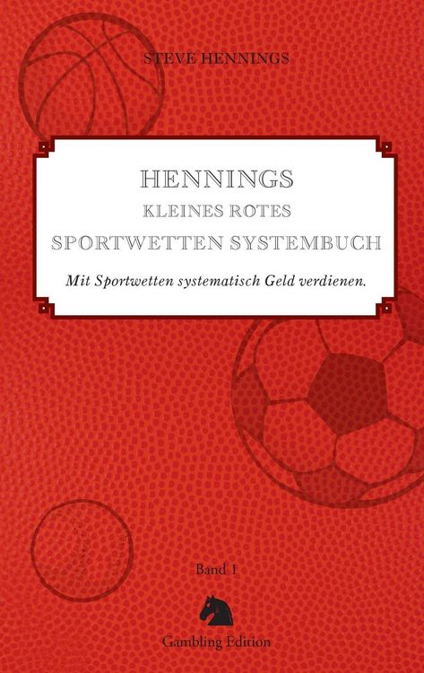 Produktbild: Hennings kleines rotes Sportwetten Systembuch