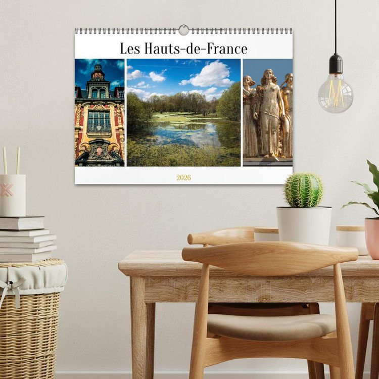 Produktbild: Les Hauts-de-France (Calendrier mural 2026 DIN A3 vertical), CALVENDO calendrier mensuel