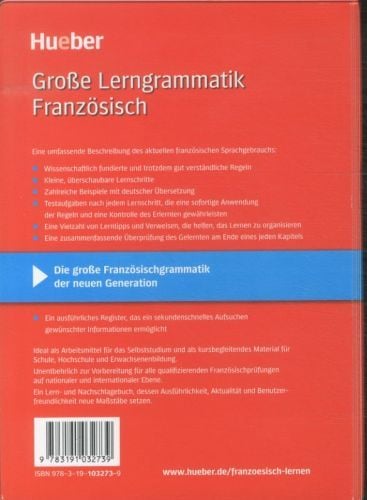 Produktbild: Gro&szlig;e Lerngrammatik Franz&ouml;sisch