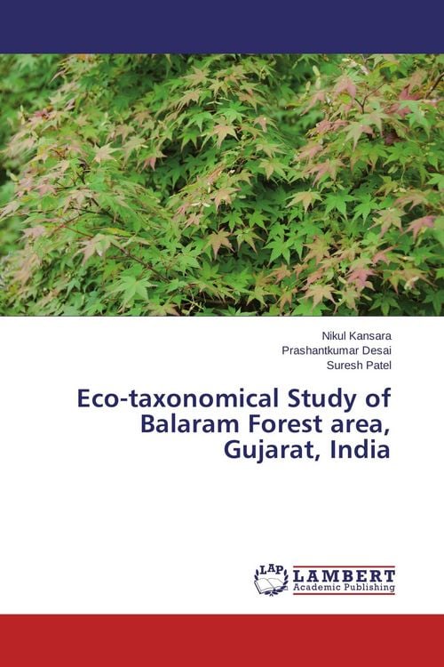 Produktbild: Eco-taxonomical Study of Balaram Forest area, Gujarat, India