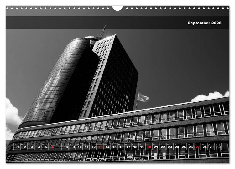Produktbild: Architektur: Geometrie des Lichts (Wandkalender 2026 DIN A3 quer), CALVENDO Monatskalender
