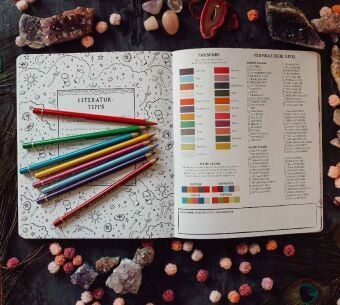 Produktbild: Cosmic Slumber Tarot Coloring Book