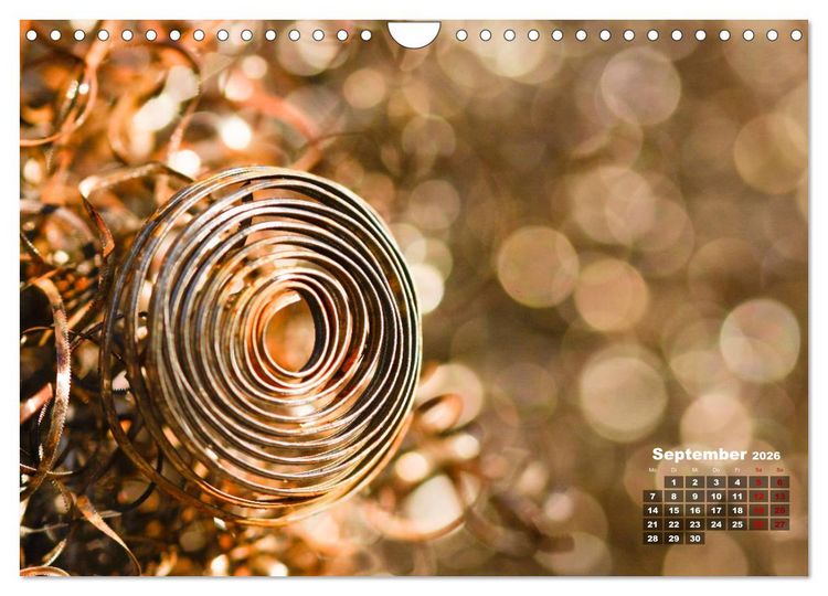 Produktbild: Metall - Schrott kunstvoll in Szene gesetzt (Wandkalender 2026 DIN A4 quer), CALVENDO Monatskalender