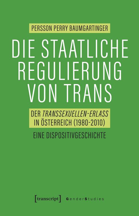 Produktbild: Die staatliche Regulierung von Trans