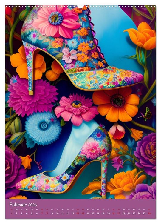Produktbild: HighHeelArt (Wandkalender 2026 DIN A2 hoch), CALVENDO Monatskalender