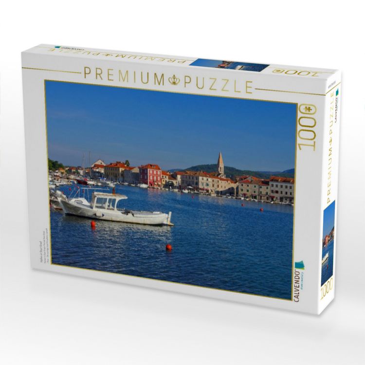 Produktbild: CALVENDO Puzzle Hafen in Stari Grad | 1000 Teile Lege-Gr&ouml;&szlig;e 64x48cm Foto-Puzzle f&uuml;r gl&uuml;ckliche Stunden