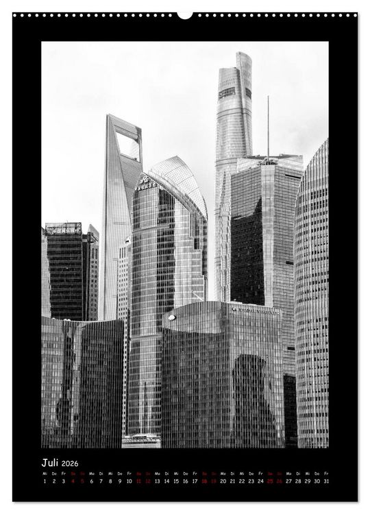 Produktbild: Shanghai zwischen Tradition und Business (hochwertiger Premium Wandkalender 2026 DIN A2 hoch), Kunstdruck in Hochglanz