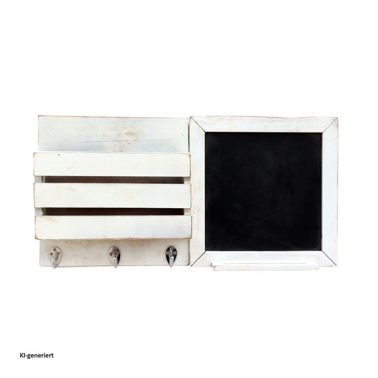 Produktbild: HTI-Living Wandorganizer mit Tafel Wei&szlig; Lino Wandorganizer mit Tafel Wei&szlig; Lino