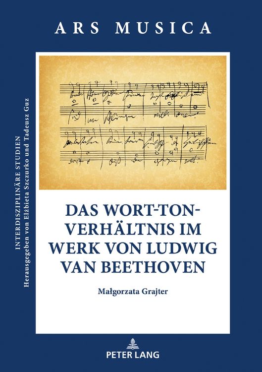 Produktbild: Das Wort-Ton-Verh&auml;ltnis im Werk von Ludwig van Beethoven