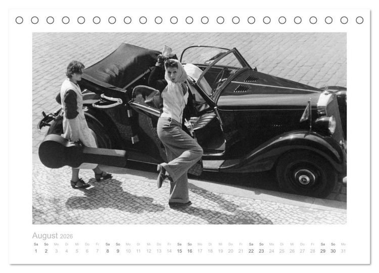 Produktbild: Luxus Oldtimer - Mercedes (Tischkalender 2026 DIN A5 quer), CALVENDO Monatskalender