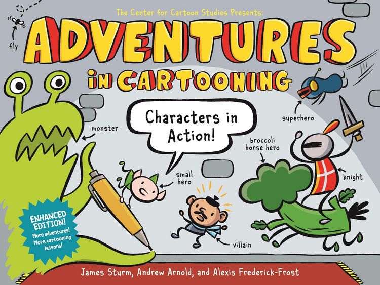Produktbild: Adventures in Cartooning: Characters in Action (Enhanced Edition)