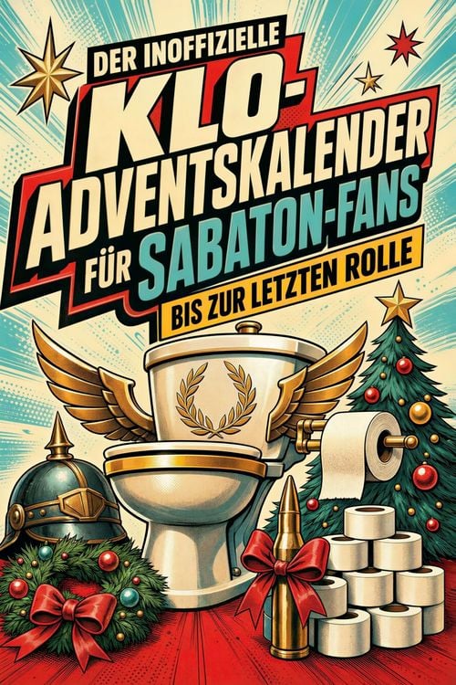 Produktbild: Der inoffizielle Klo-Adventskalender f&uuml;r Sabaton-Fans