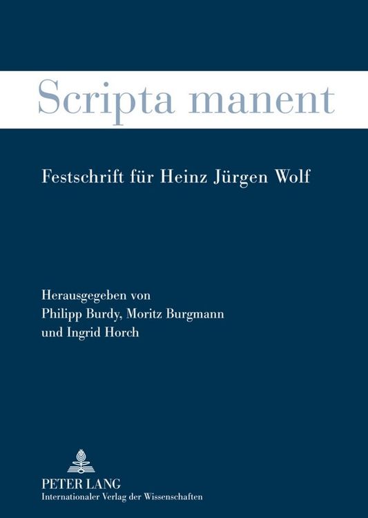 Produktbild: Scripta manent
