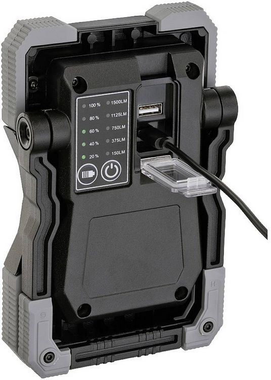Produktbild: Brennenstuhl 1173100100 RUFUS 1500MA mobil LED Arbeitsleuchte akkubetrieben 15W 1500lm