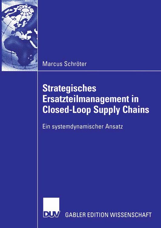 Produktbild: Strategisches Ersatzteilmanagement in Closed-Loop Supply Chains