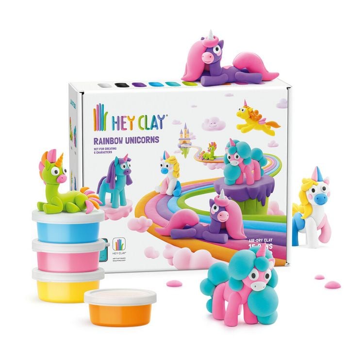 Produktbild: Hey Clay Einhorn Set - 15 Dosen
