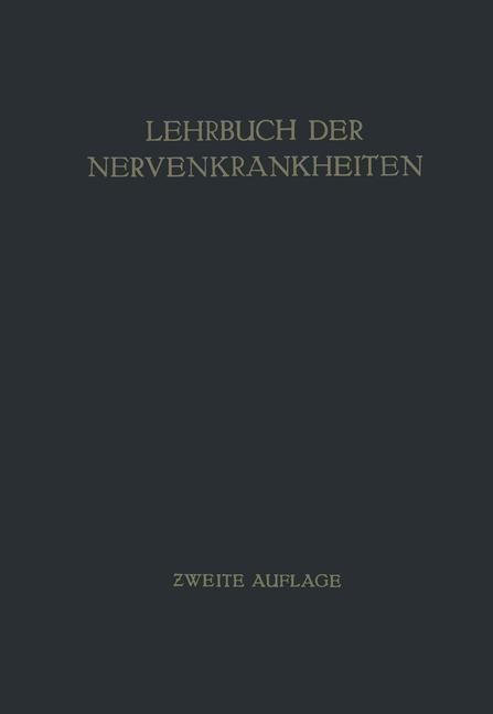 Produktbild: Lehrbuch der Nervenkrankheiten