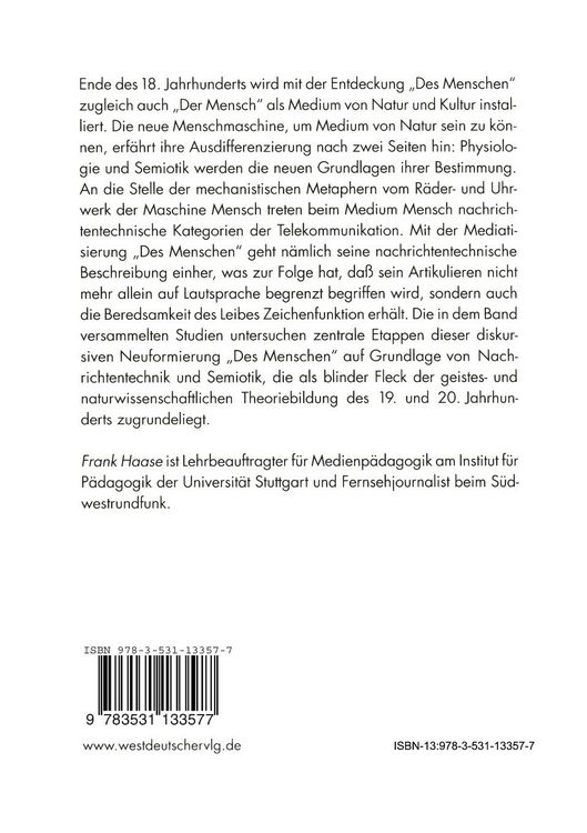 Produktbild: Medien - Codes - Menschmaschinen