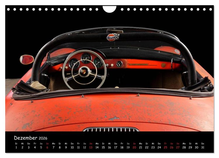 Produktbild: Classic 356 (Wandkalender 2026 DIN A4 quer), CALVENDO Monatskalender