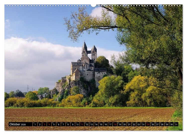 Produktbild: Die Lahn - Zauberhafte Orte rund um Limburg (Wandkalender 2026 DIN A2 quer), CALVENDO Monatskalender