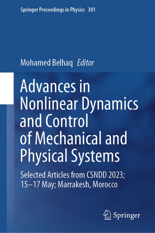 Produktbild: Advances in Nonlinear Dynamics and Control of Mechanical and Physical Systems