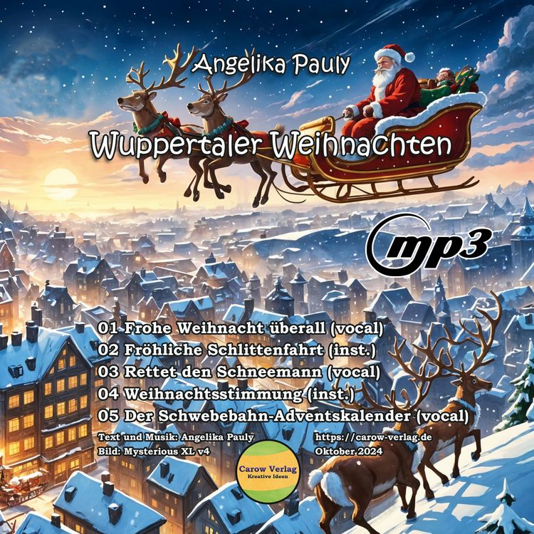 Produktbild: CD-Single Wuppertaler Weihnachten