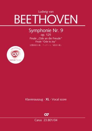 Produktbild: Symphonie Nr. 9. Finale (Klavierauszug XL zu allen g&auml;ngigen Ausgaben)