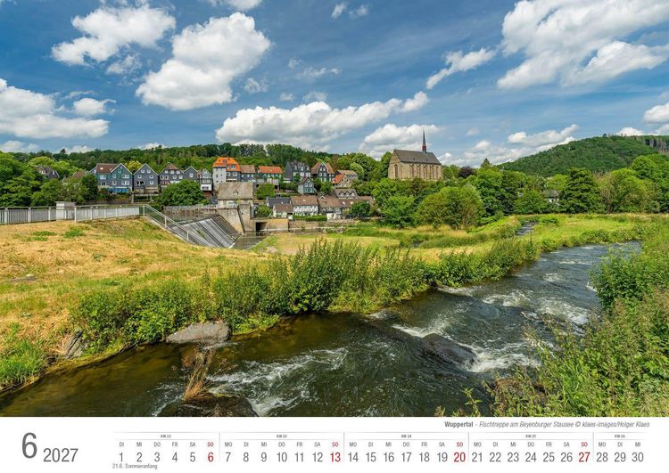 Produktbild: Wuppertal 2027 Bildkalender A3 Spiralbindung
