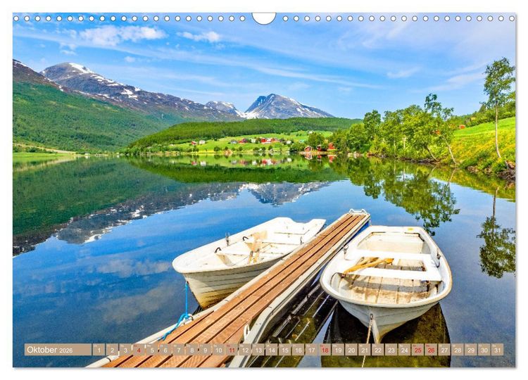Produktbild: Vom S&uuml;dkap zum Nordkap (Wandkalender 2026 DIN A3 quer), CALVENDO Monatskalender