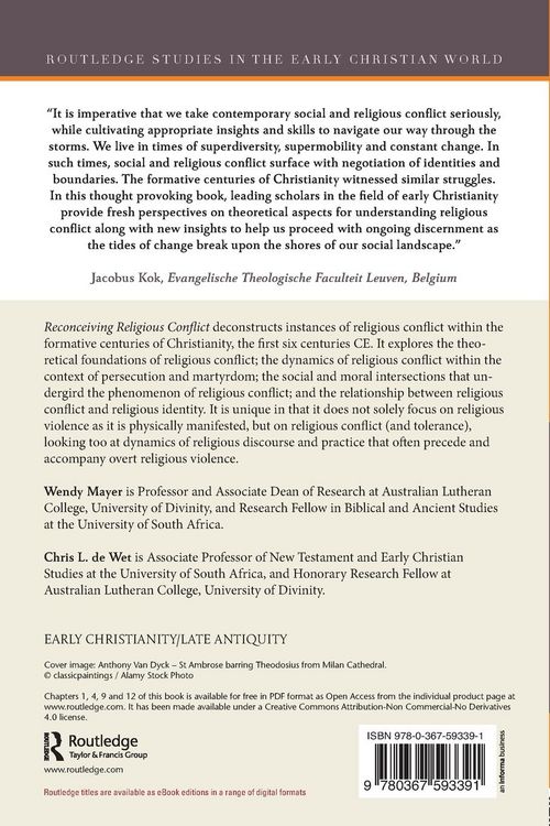 Produktbild: Reconceiving Religious Conflict