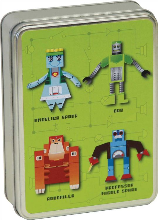 Produktbild: Make Your Own Robots Pop Up Ca