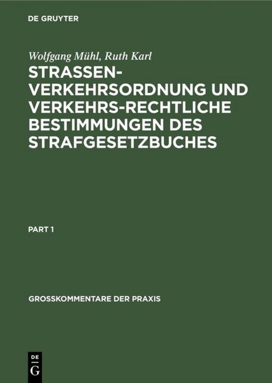 Produktbild: Strassenverkehrsordnung und verkehrsrechtliche Bestimmungen des Strafgesetzbuches