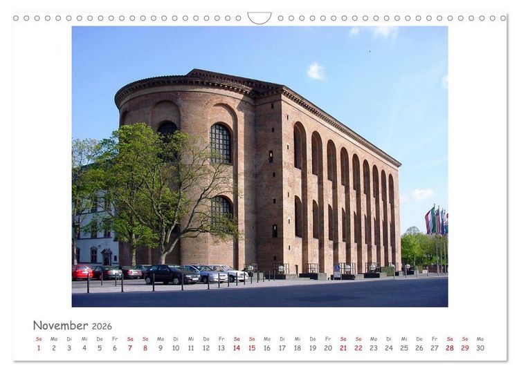 Produktbild: Unvergessliches Trier (Wandkalender 2026 DIN A3 quer), CALVENDO Monatskalender