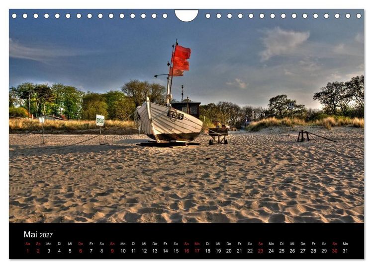 Produktbild: Impressionen von der Insel Usedom (Wandkalender 2027 DIN A4 quer), CALVENDO Monatskalender