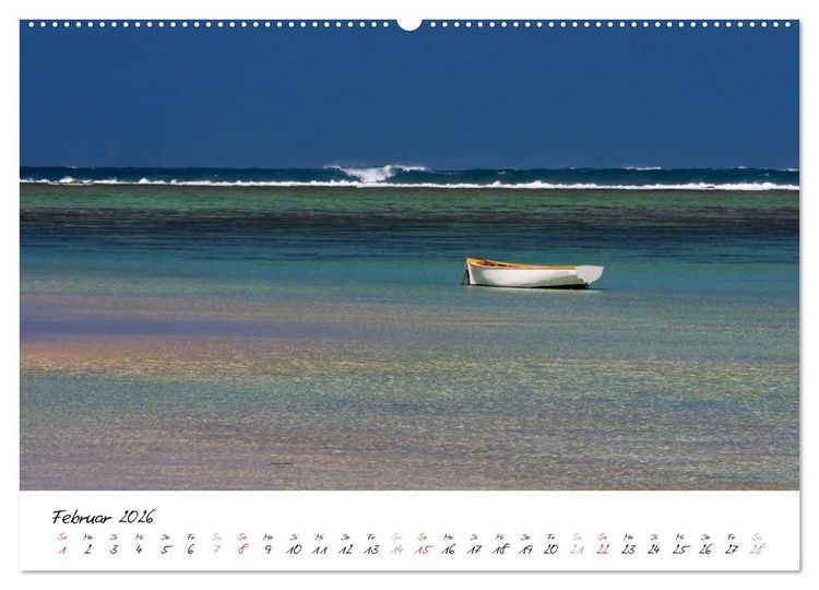 Produktbild: Mauritius - Momente einer Insel (Wandkalender 2026 DIN A2 quer), CALVENDO Monatskalender