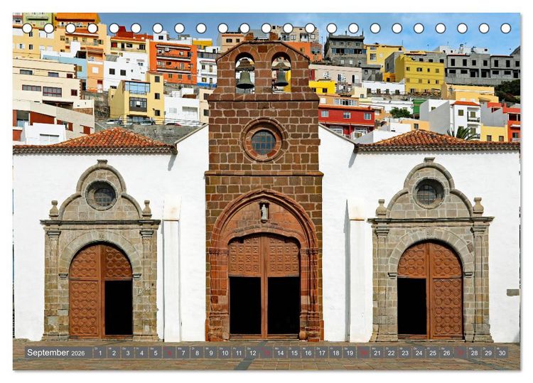 Produktbild: Wandern auf La Gomera (Tischkalender 2026 DIN A5 quer), CALVENDO Monatskalender