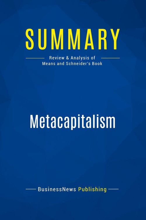 Produktbild: Summary: Metacapitalism