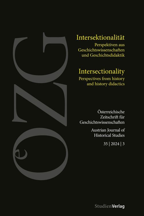 Produktbild: &Ouml;sterreichische Zeitschrift f&uuml;r Geschichtswissenschaften 35/3/2024