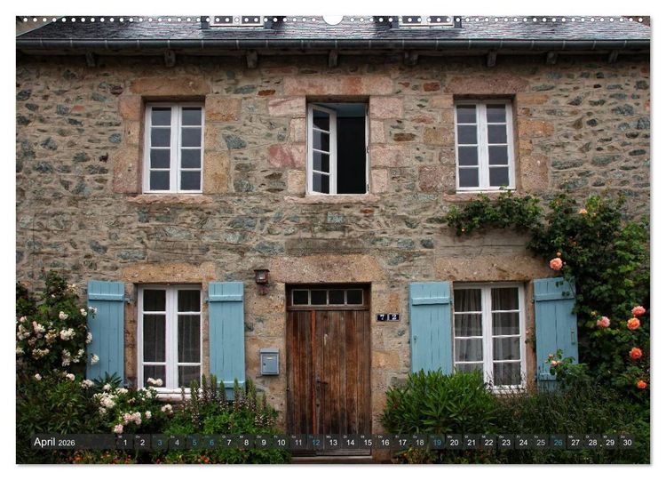 Produktbild: Farben der Bretagne (hochwertiger Premium Wandkalender 2026 DIN A2 quer), Kunstdruck in Hochglanz