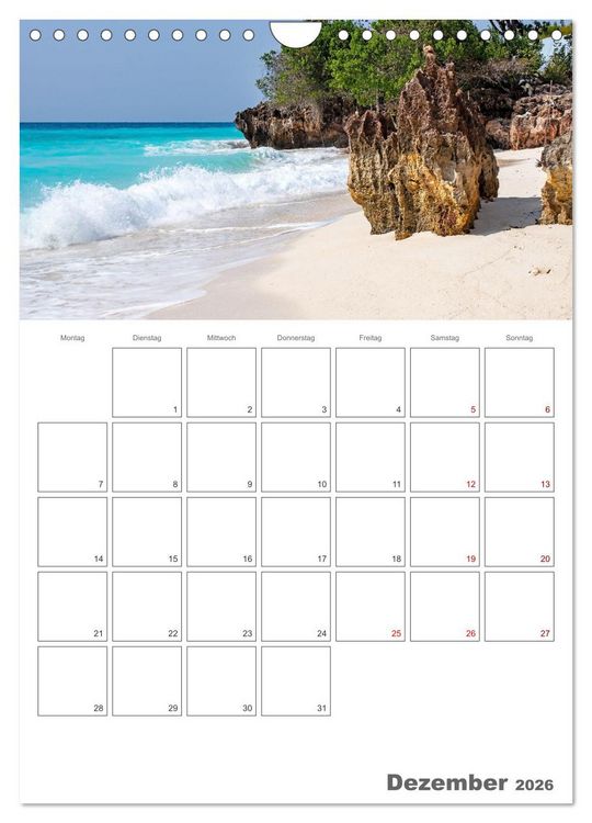 Produktbild: Sansibar - Traumreiseziel (Wandkalender 2026 DIN A4 hoch), CALVENDO Monatskalender