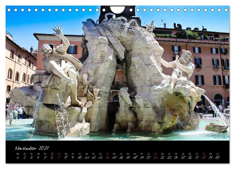 Produktbild: Rom (Wandkalender 2027 DIN A4 quer), CALVENDO Monatskalender
