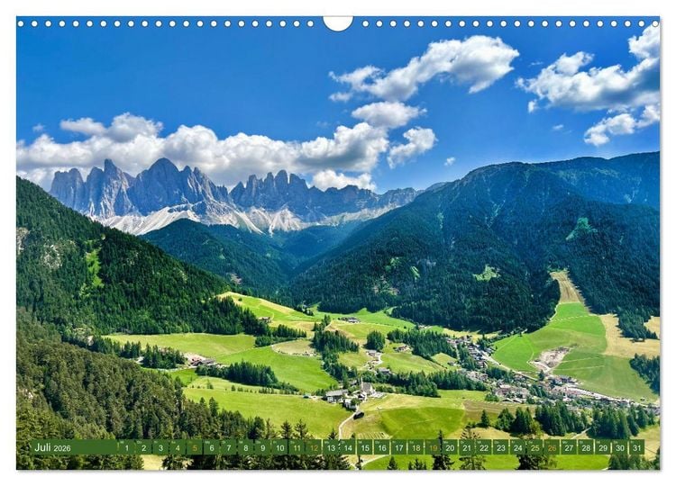 Produktbild: Erlebe mit mir die Sch&ouml;nheit der Alpen (Wandkalender 2026 DIN A3 quer), CALVENDO Monatskalender