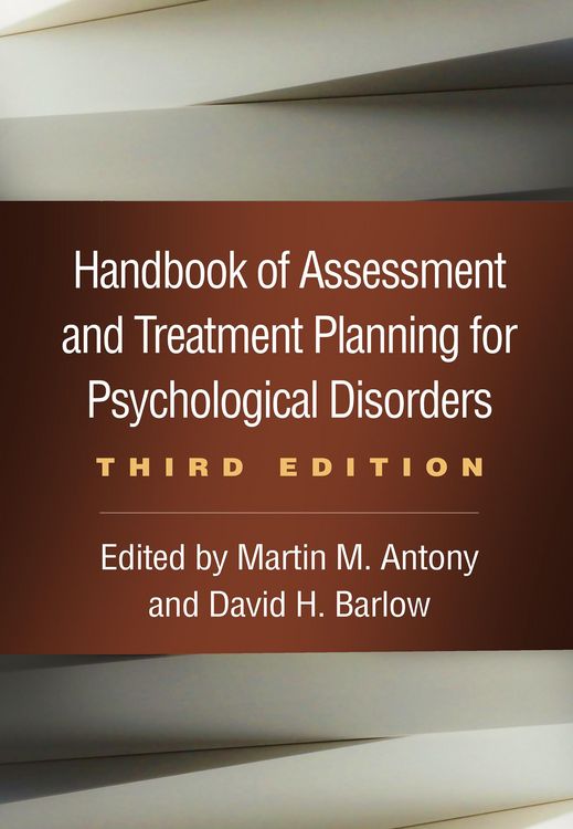Produktbild: Handbook of Assessment and Treatment Planning for Psychological Disorders